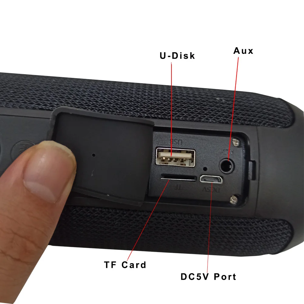 Портативный Bluetooth Динамик бас Беспроводной Колонка Водонепроницаемый наружное