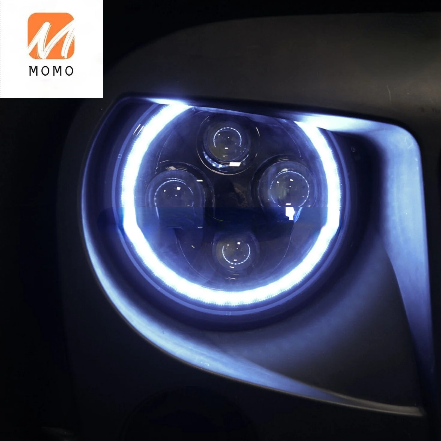 

7'' Black LED Headlight Auto Head Lamp with Housing LED Truck Light