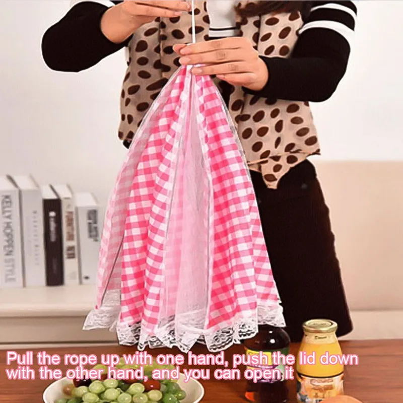 1 шт. складной кухонный сетчатый чехол для еды барбекю пикника кухонной посуды