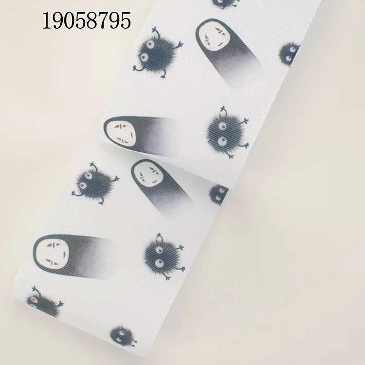 5 ярдов корсажная/атласная лента 25 мм/38 мм теплопередача градиент принт