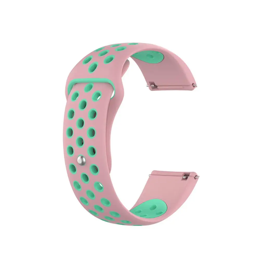 Pink teal Сменные аксессуары для часов Fitbit Versa 2 Band ремешок для Fitbit Versa lite Versa2 Smartwatch силиконовый ремешок - Цвет: Pink teal