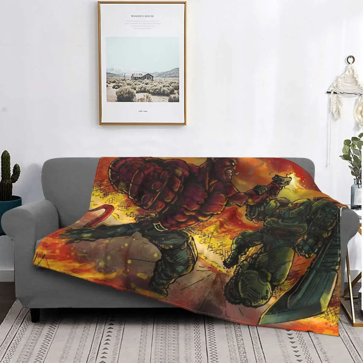 

Doom Doomslayer одеяла коралловый флис Осень/Зима агрессивные игры дышащие мягкие пледы одеяла для постельного белья наружные покрывала