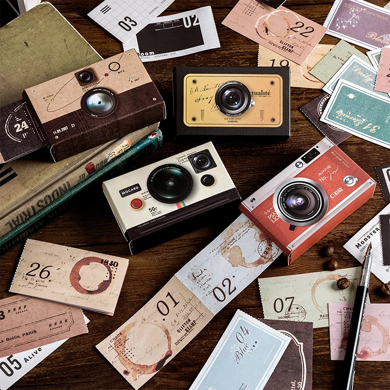 Винтаж записи штамп Ретро этикетка японская бумага Васи декоративные стикеры