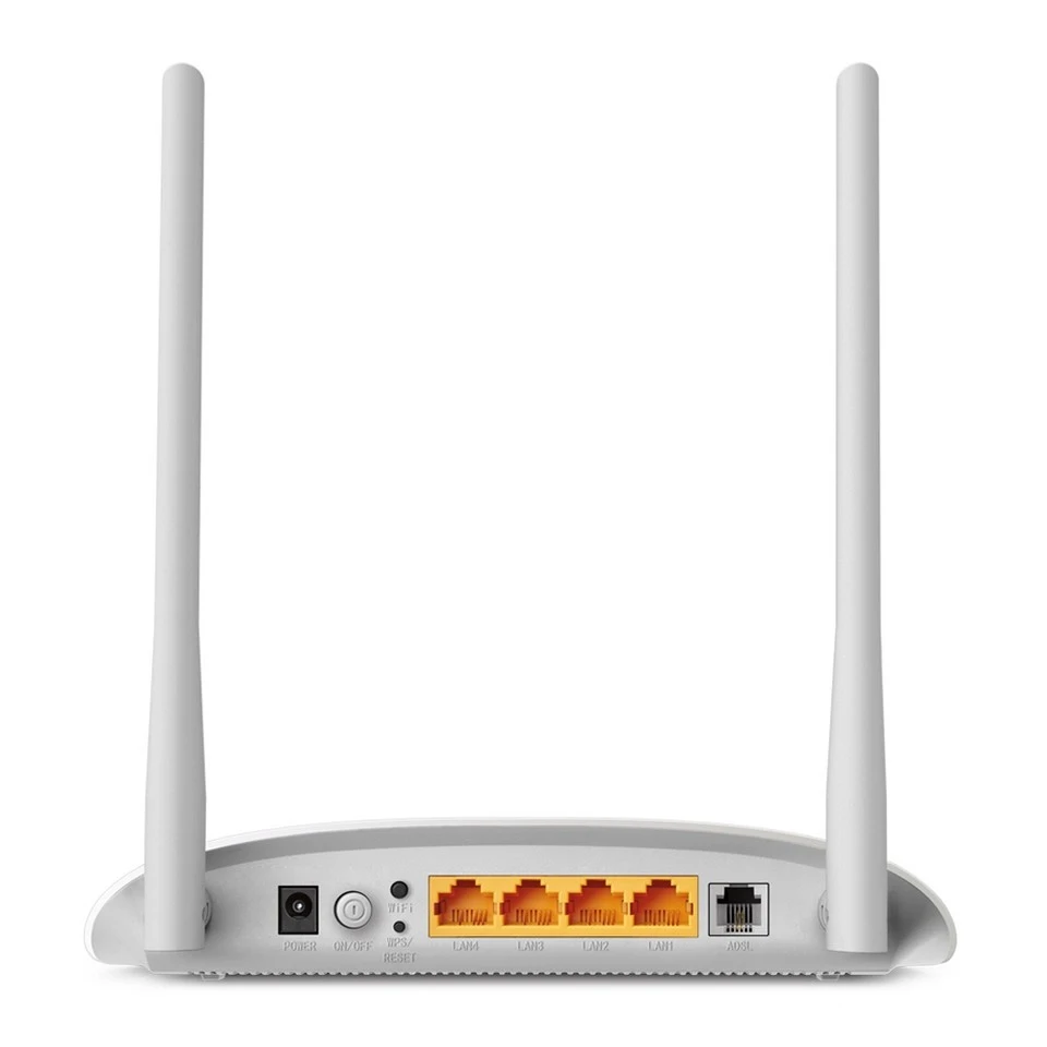 Беспроводной маршрутизатор TP-LINK TD-W8961N (ADSL2+ 802.11n 300 Мбит/с 4xLAN 100 Мбит/сек VPN VLAN WEP WPA