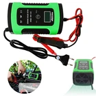 12 В Автомобильное зарядное устройство для аккумулятора автомобильное пусковое устройство Внешний аккумулятор бустер для обслуживания 6A импульсное Ремонтное зарядное устройство для автомобиля мотоцикла ЕС