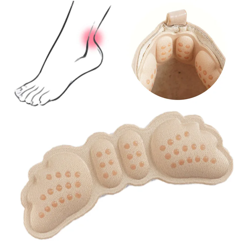 

3 Pairs Women Heel Pads Insoles for Shoes Peds High Heels Adjust Size Adhesive Liner Protector Sticker Pain Relief Foot Care