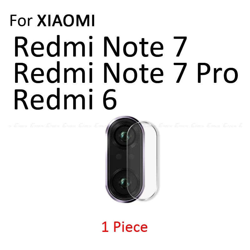 For Redmi Note 7 Задняя Защитная пленка для объектива камеры из закаленного стекла для Xiaomi mi 9T 9 SE 6X A2 Lite A3 Red mi Note 8T 8 7 5 6 Pro PocoPhone F1 - Цвет: For Redmi Note 7