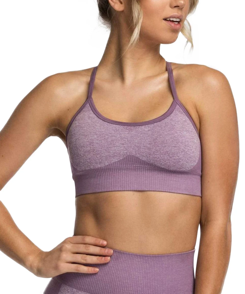 Yaavii Женские Бесшовные Спортивные бюстгальтеры супер эластичные для йоги