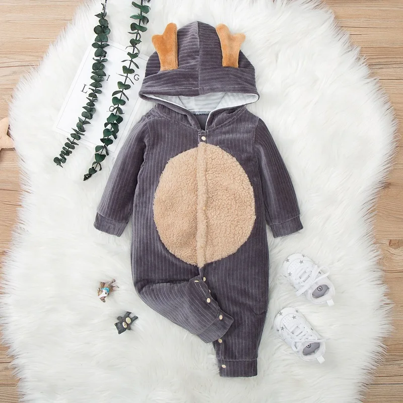 

Christmas Jumpsuit For Kids 2021 Clothes For Newborns Autumn Winter Costume Baby Bodysuit Babies Romper Baby Boys Girl Overalls