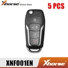 Беспроводной универсальный пульт дистанционного управления Xhorse XNFO01EN, 4 кнопки, английская версия F-ord, 5 шт.лот