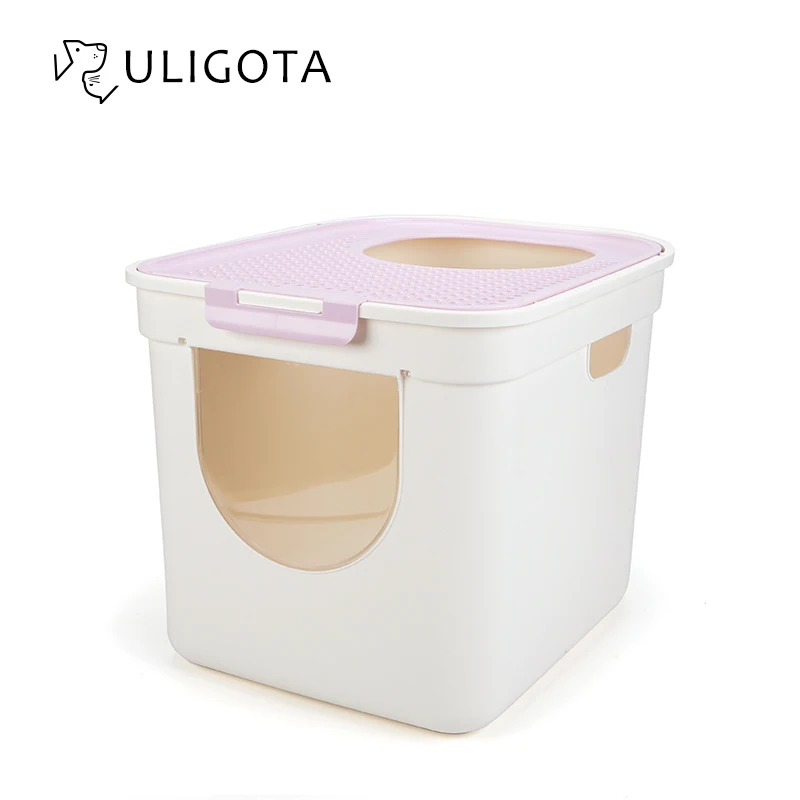 Квадратная автоматическая коробка для очистки кошачьего туалета тренировочная