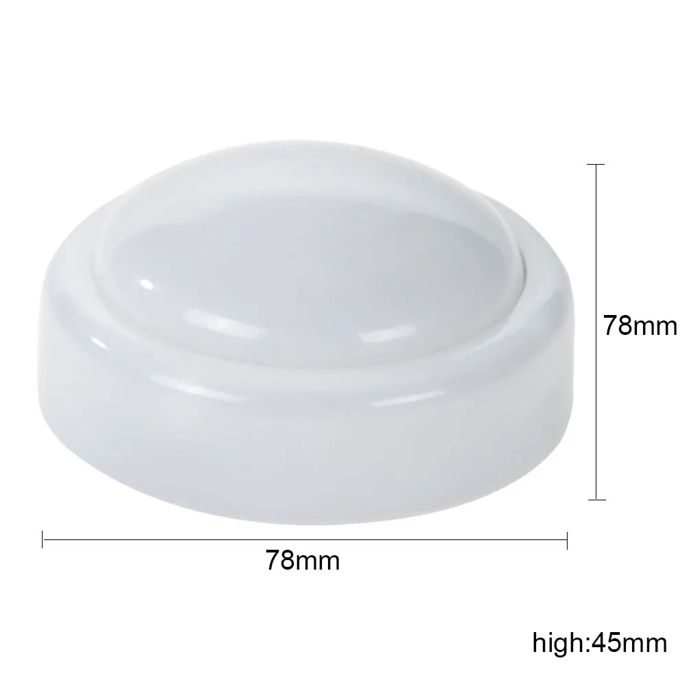 

Activities Lamp Push Tap Night Light LED Lamp Party Supplies Button Type Touch Lamp Battery Powered 78*78*45mm