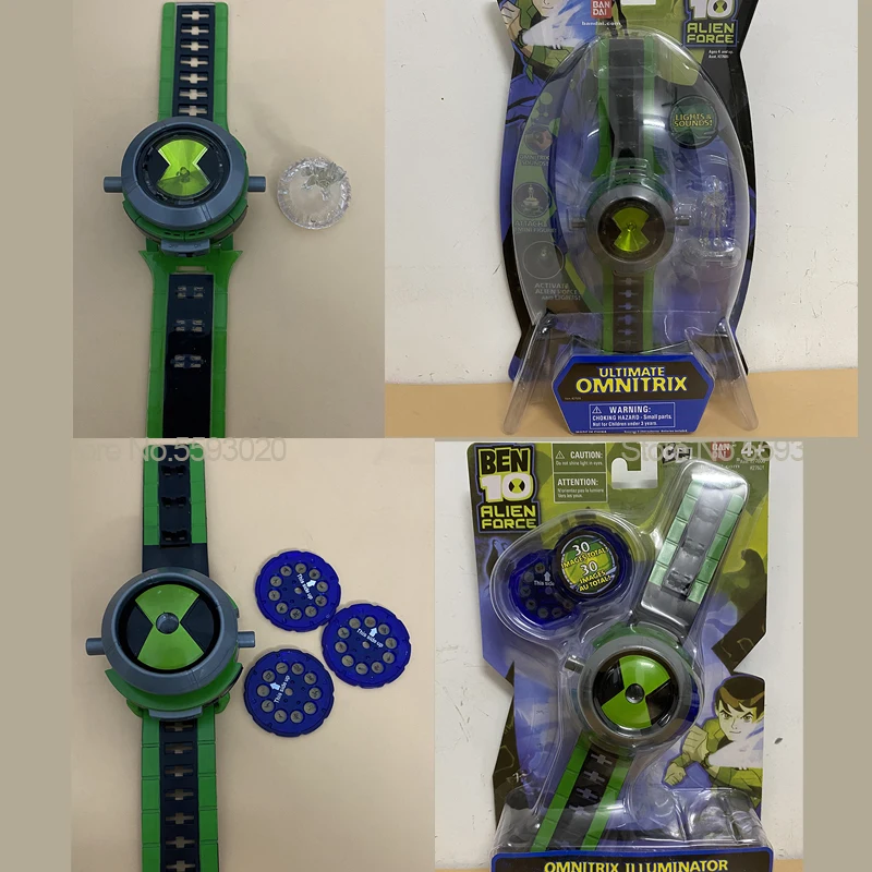 Ultimate Omnitrix часы в японском стиле проектор DAI подлинные фигурка модель игрушка
