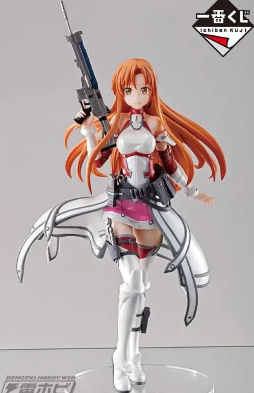 Оригинальная Banpresto Yuuki Асуна фигурка игра проект 5th anniversary KUJI статуя с мечом искусство онлайн Fatal Bullet фигурка игрушка модель
