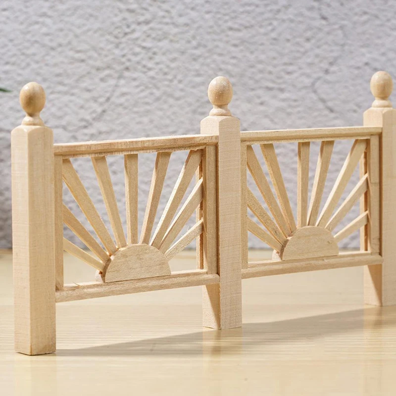 1:12 мини кукольный дом забор деревянный садовый Мини мебель аксессуары для