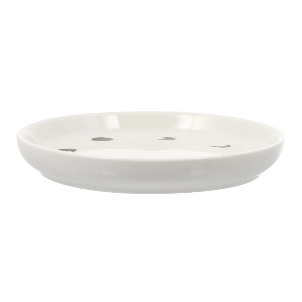 

1 Pc Fruit Holder Jewelry Tray Sushi Plate Decorative Dessert Tray (White)