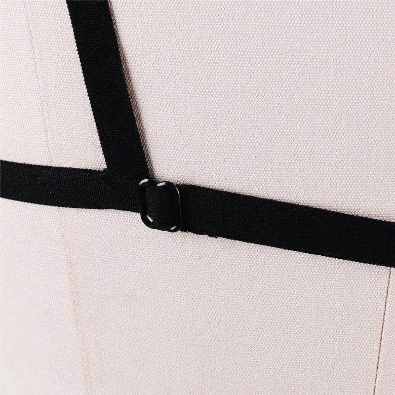 1 шт. пикантные Для женщин Hollow Out Elastic клетка бюстгальтер повязки на бретелях с