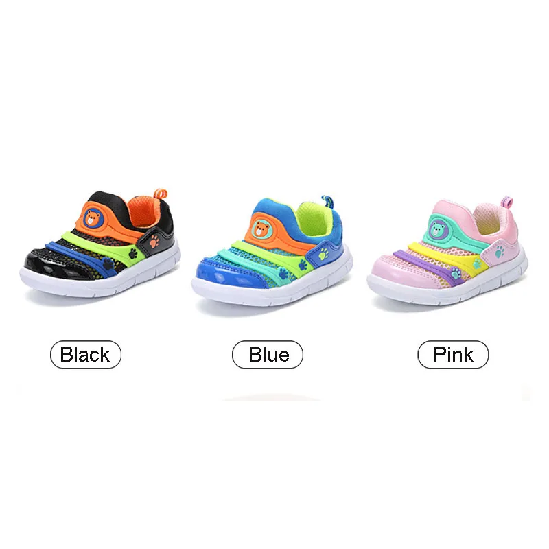 Сетчатая обувь для малышей модная дышащая мягкая спортивная коллекция 2019 года