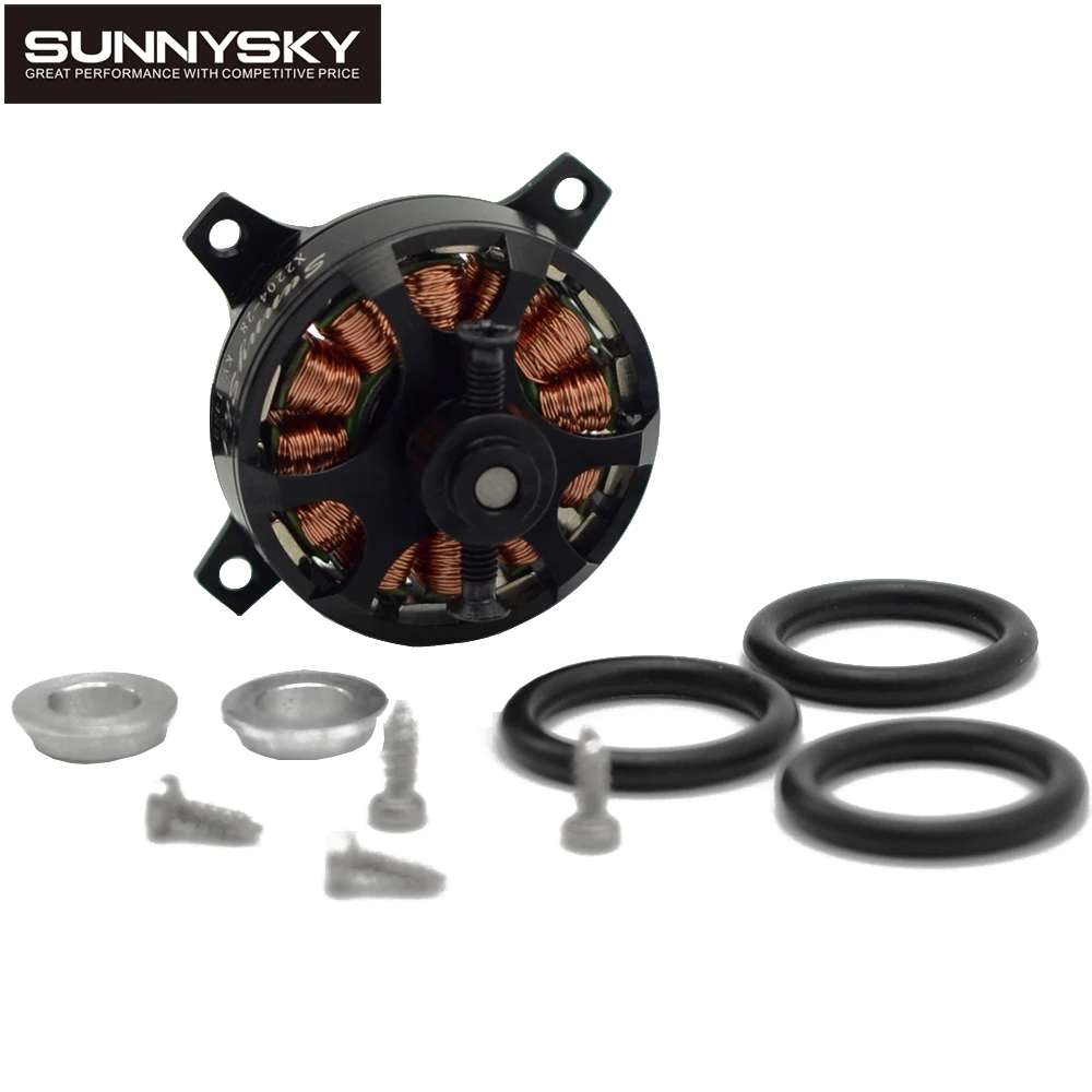 Sunnysky X2204 KV1480/KV1800 2-3S 3 мм бесщеточный двигатель с диаметром вала для