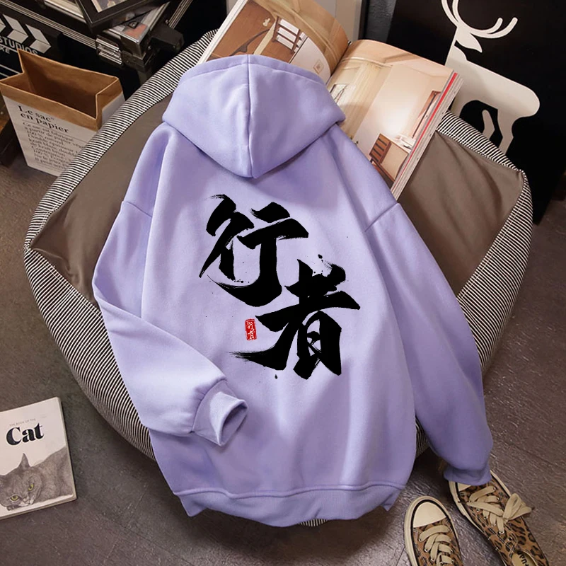 

Letter Printed Cool Hoodies for Women Harajuku Casual Loose Sweatshirt Oversized Clothes Basic Autumn Winter Plus Size Punk Tops