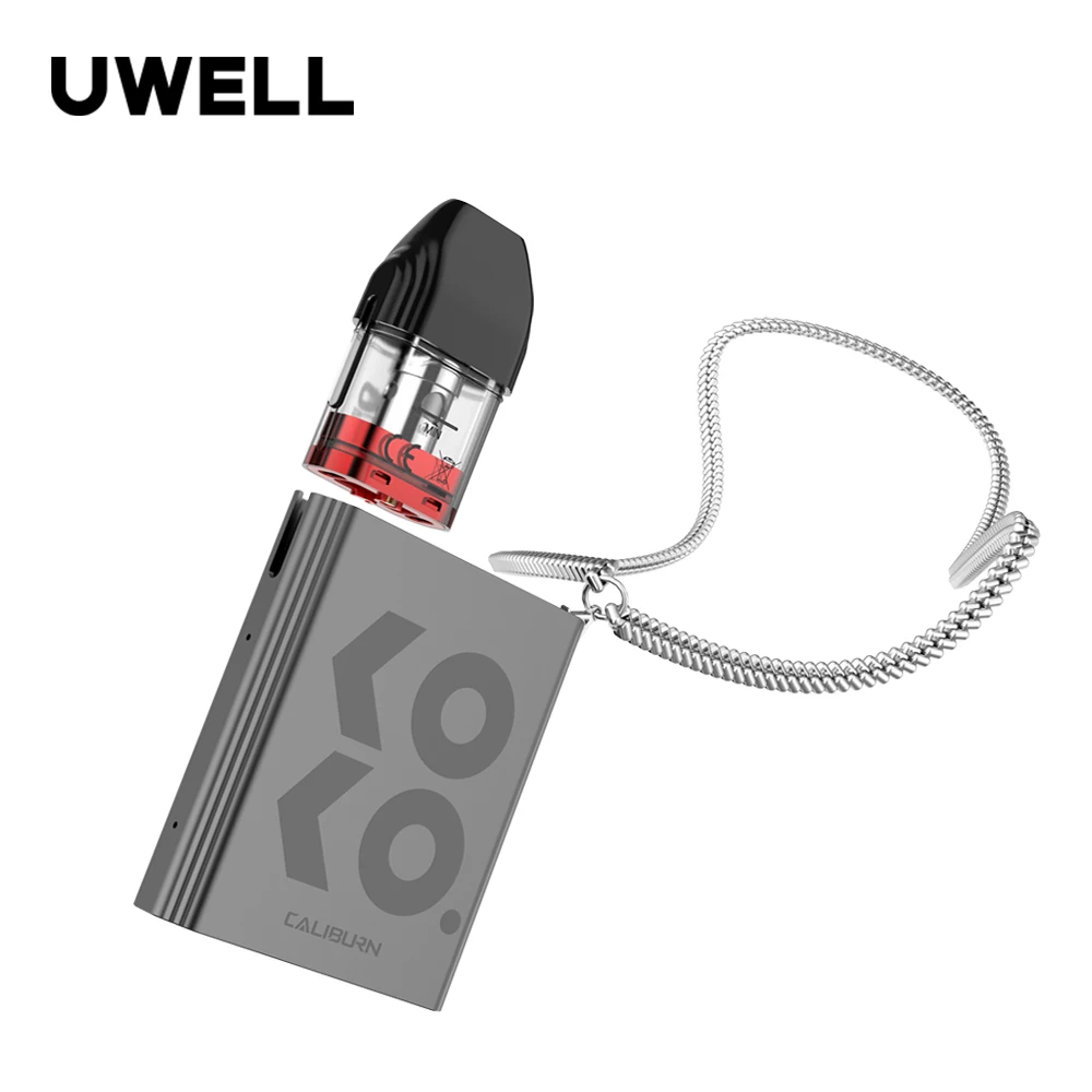 Оригинальный Uwell Caliburn KOKO Pod System Kit 520mAh аккумулятор 2mlPod картридж 1.2ohm катушка