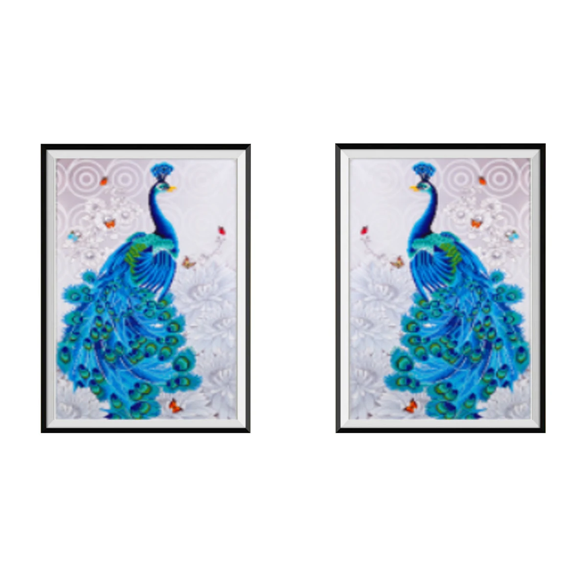 

5d Diy Diamond Painting Animal Peacock Diamond Embroidery Mosaic Imitation Cross Stitch Kit Home Decoration Christmas Gift