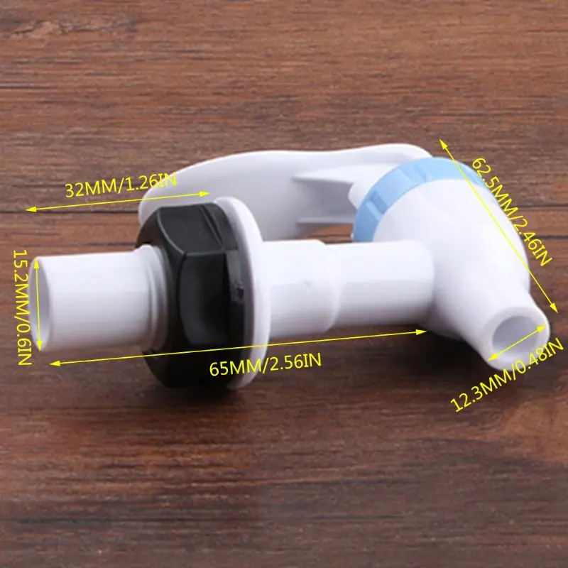 

Universal Size Push Type Plastic Cold Water Dispenser Faucet Tap Replacement New