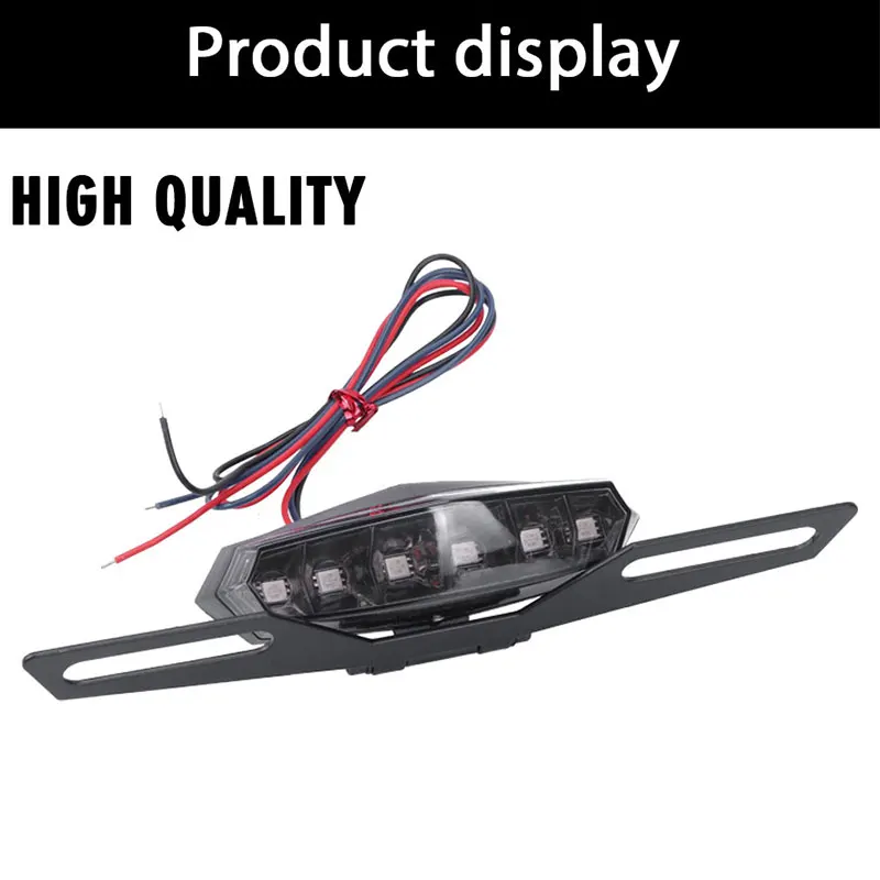 12 В велосипедный задний тормозной светильник светодиодный Светильник