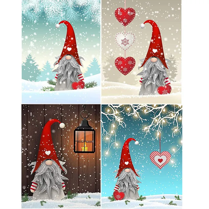 

DIY Diamond Painting Kits Full Round5D Diamond Embroidery Cross Stitch Christmas Pop Art Home Decoration Gift for Children