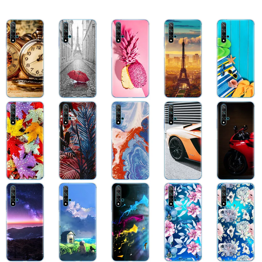 Защитный чехол мягкий силиконовый для Huawei Nova 5 T/5 T/YAL L21/6 26''|Бамперы| |