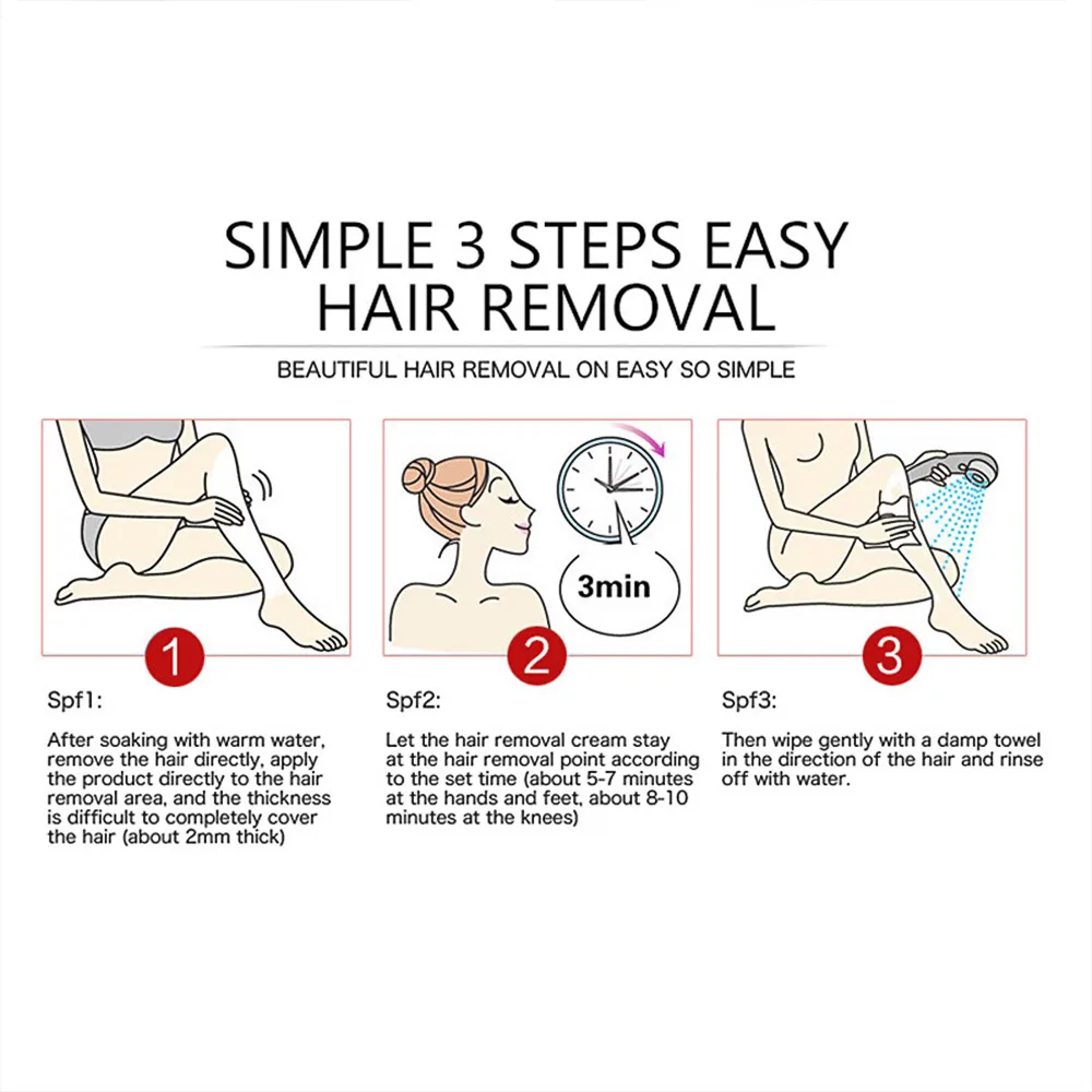 100 мл натуральный Мёд & Milk подмышки до бедра Arm крем для удаления волос без