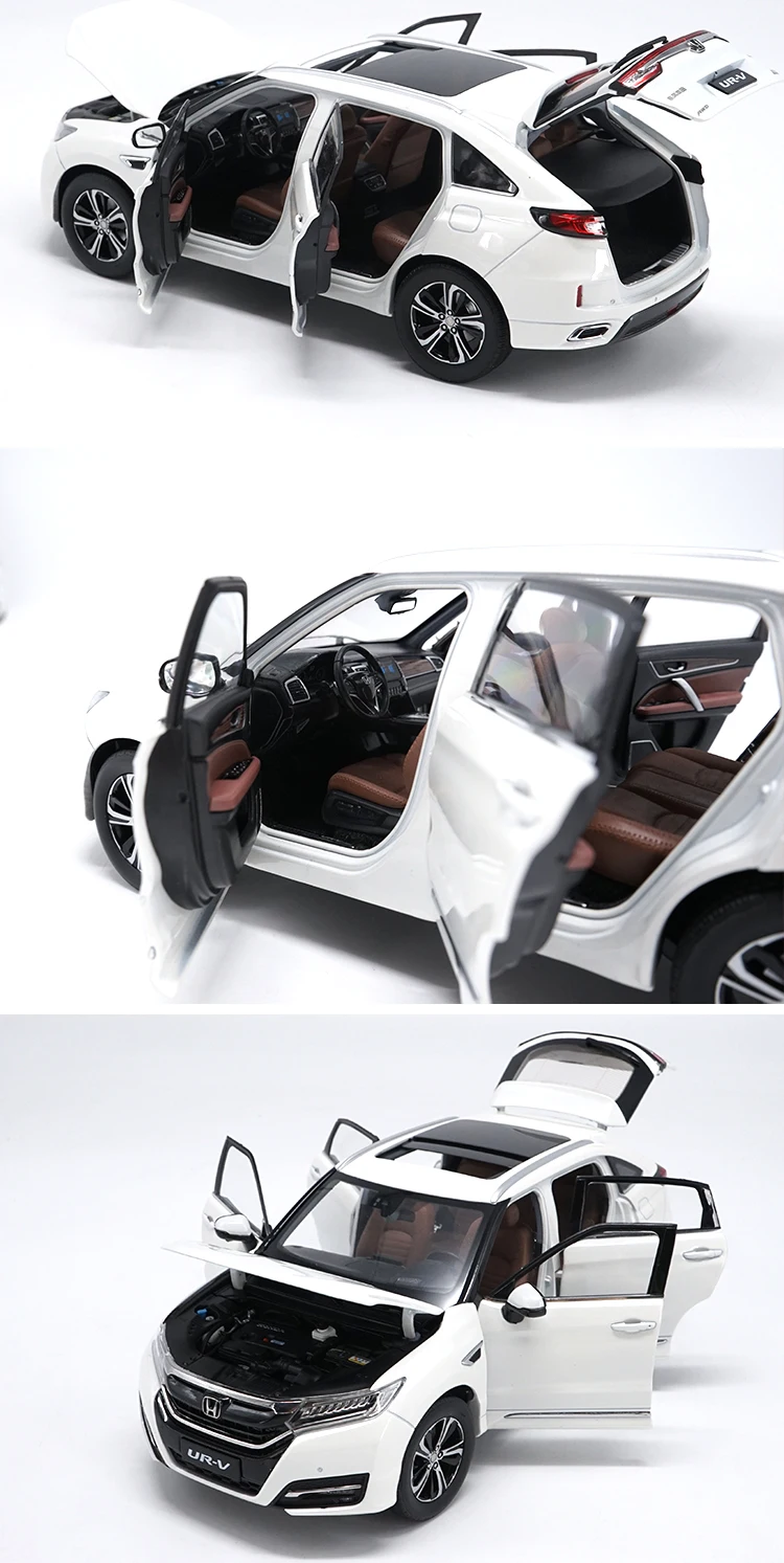 1:18 Высокая тщательная Honda URV SUV сплав модель автомобиля статические металлические модельные автомобили с оригинальной коробкой