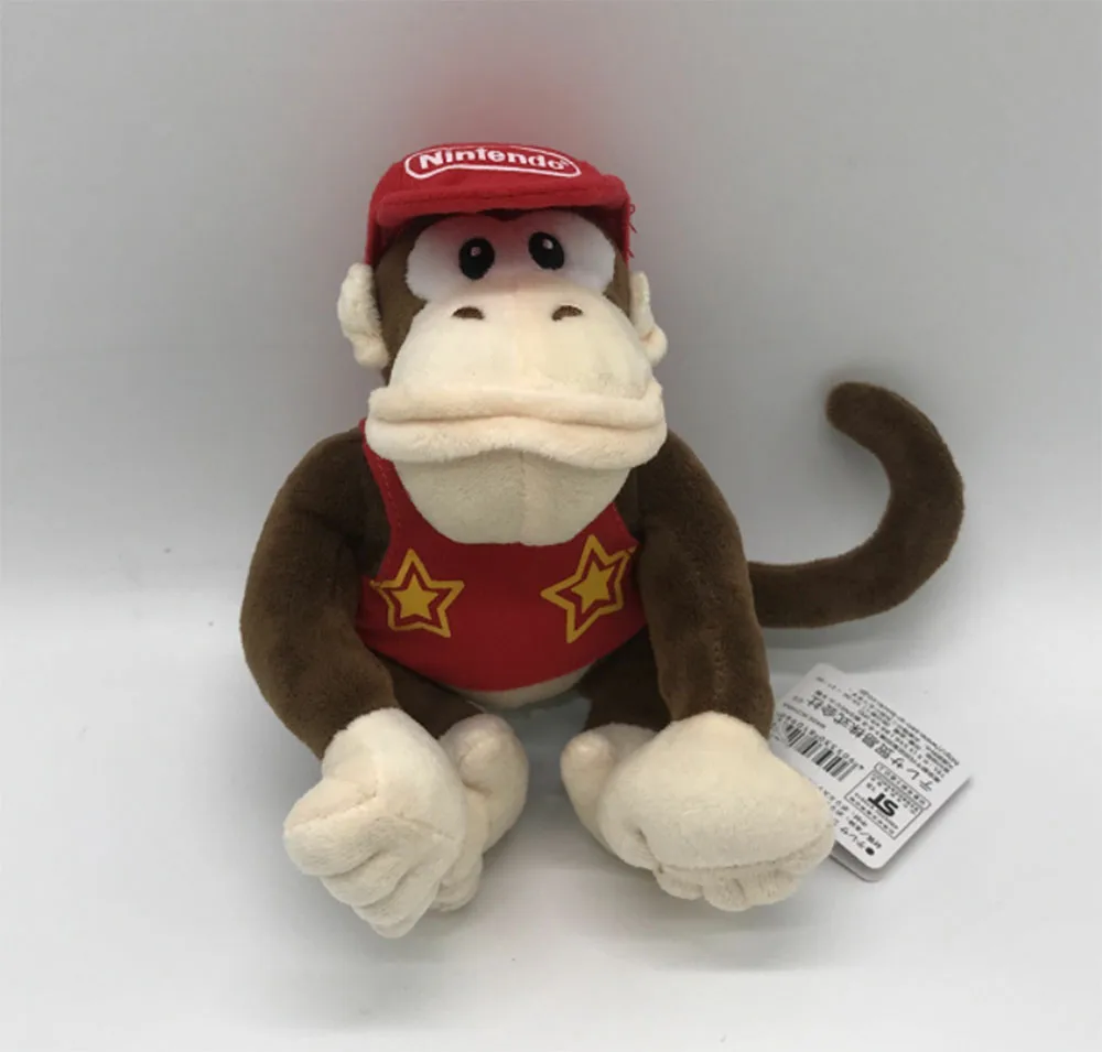 Super Mario Bros. Diddy Kong плюшевая мягкая игрушка кукла Тедди 7&quot | Игрушки и хобби