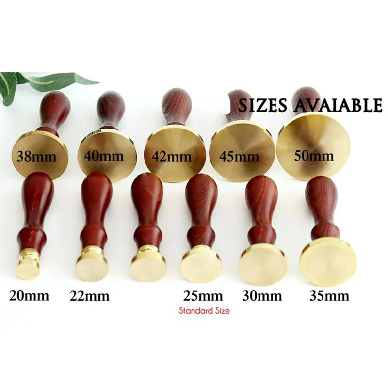 Индивидуальный Логотип латунный штамп разный размер индивидуальный дизайн