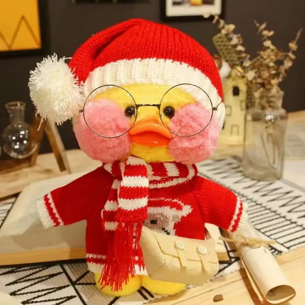 

duck Plush Kawaii Toys lalafanfan Animal Children toys Stuffed уточка Dolls Kids утка игрушка Christmas Gifts Doll For Girls