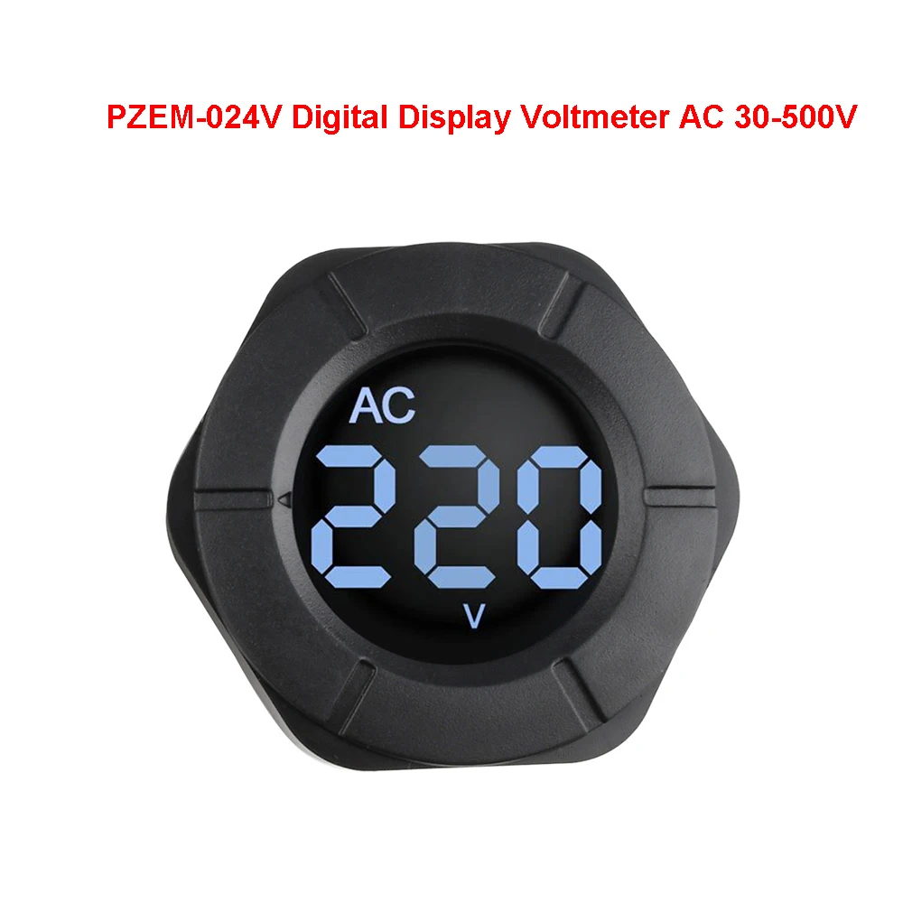 ЖК-дисплей Цифровой вольтметр переменного тока 30-500 В измеритель широкого