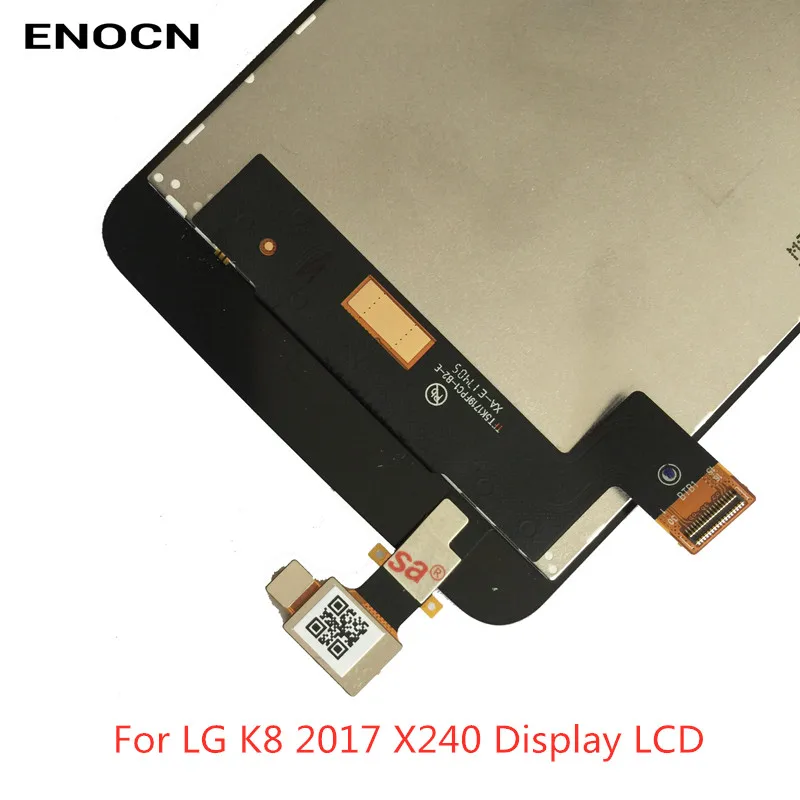 Оригинальный ЖК-дисплей ENOCN для LG K8 2017 X240 сенсорный экран дигитайзер с рамкой