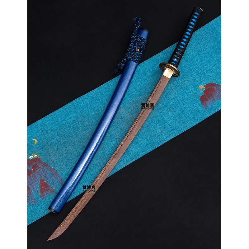 Самурайский меч деревянный искусственный ручной для практики боевых искусств