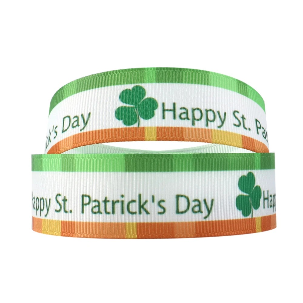 David accessories 25 мм корсажная лента с принтом Св. Патрика ткань сделай сам для
