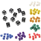10 шт Dice TRPG D  D ролевые игры многосторонние D6 D10 D12 D20 кубики