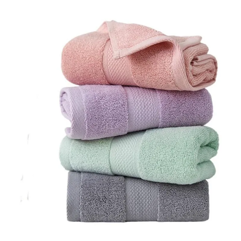 

High Quality Luxury Soft Cotton Hand Towels Bathroom Strongly Water Absorbent Adult 100% Cotton Face Hand Towel 35x75cm