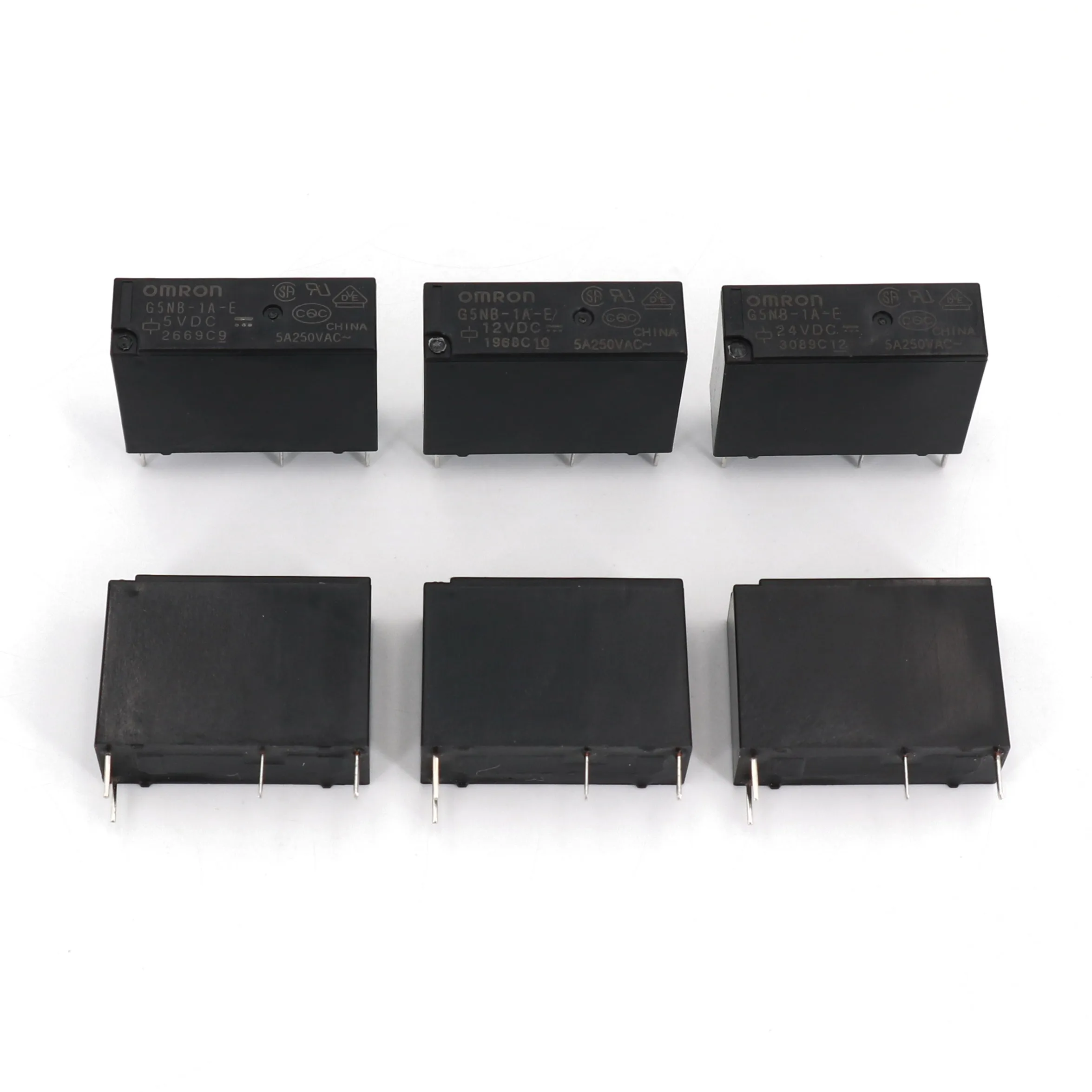 10 шт. Omron G5NB 1A E DC5V/12V/24V однополярный 4Pin SPST печатного монтажа мини Мощность