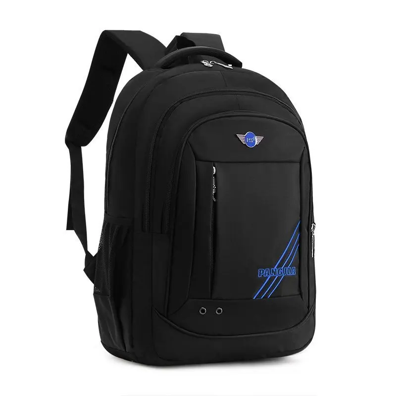 

Large Capacity Men Backpacks High School Bag for Boys Teen College Students Back Pack Black Nylon Bagpack