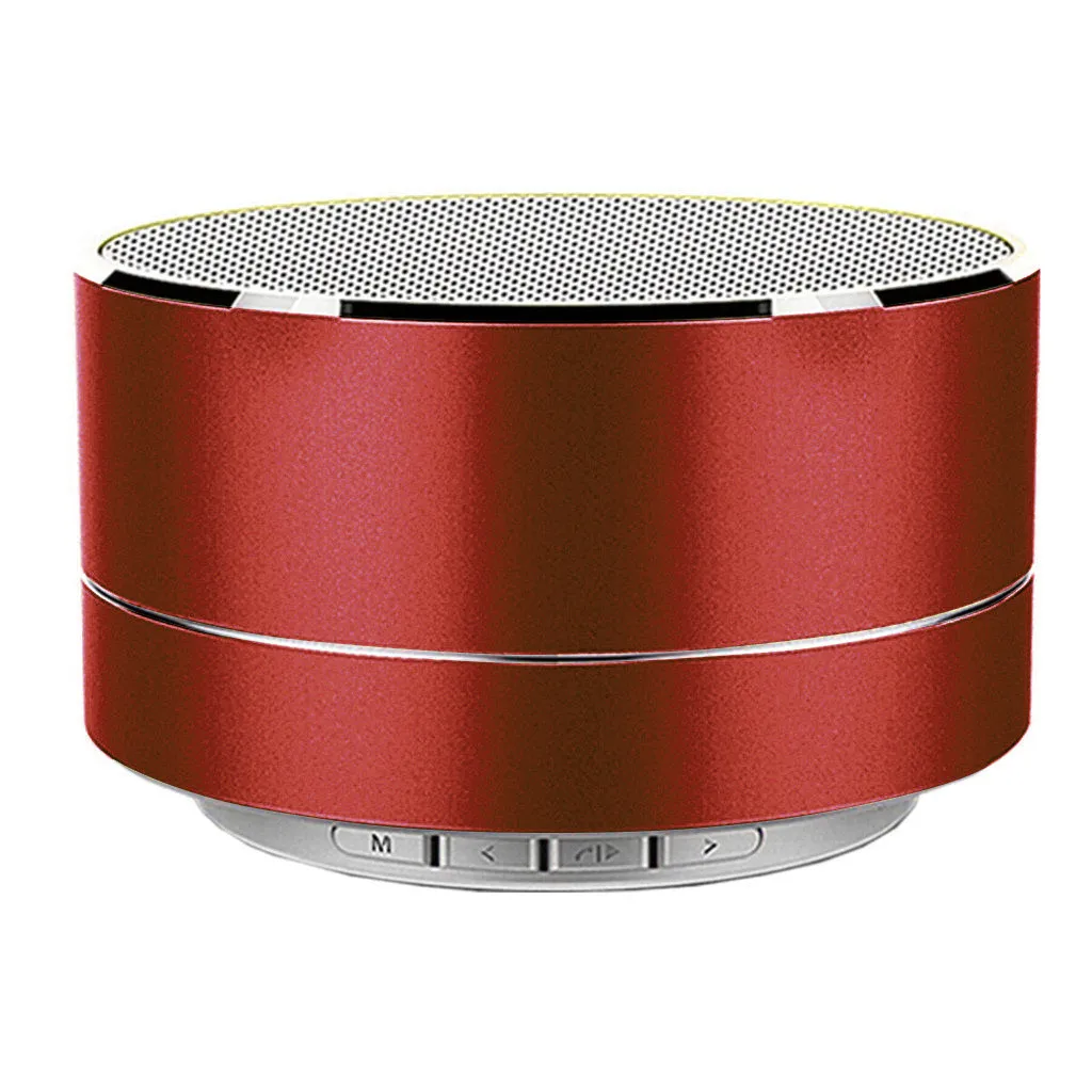 Портативные Bluetooth-колонки Mnin с басами Беспроводная Bluetooth-Колонка со светодиодной