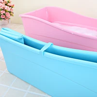 a pink blue pptpe folding bath tub for kids baby plastic bathtub safety material 77 54129 5cm
