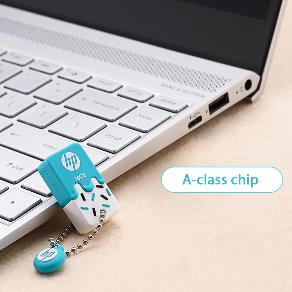 Милый мультяшный мини флэш диск HP Mini usb 2 0 флешка 16 ГБ 32 64 USB накопитель милый для