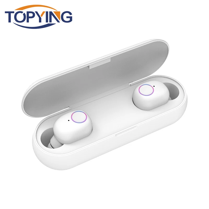 TOPYING Q1 TWS Bluetooth 5 0 наушники мини настоящие Беспроводные с микрофоном Спортивные