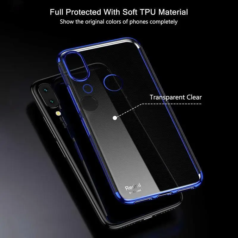 Для Xiaomi mi 9T Pro CC9 CC9E A3 Lite роскошное покрытие для чехла мягкий прозрачный чехол для телефона для Xiao mi Red mi Note 8 7 6 5 Pro 7A чехол