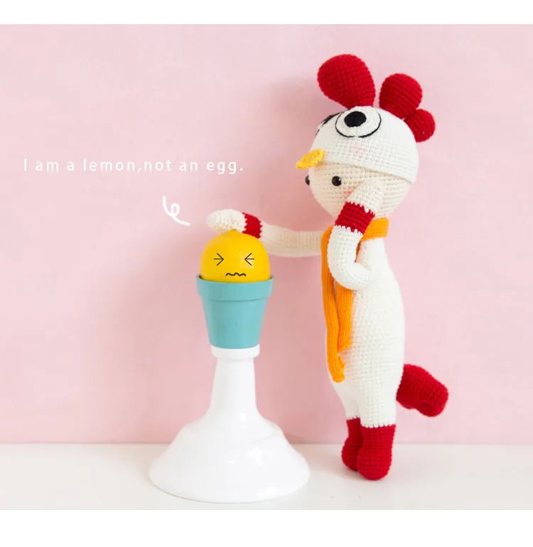 Милая кукла LALALA ручной работы вязаная игрушка подарок лучший подарок на день рождения(готовая, не сделай сам) шерстяная вязаная кукла