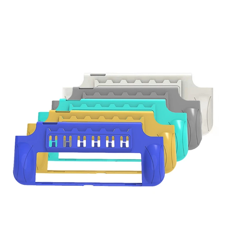 

Жесткий Чехол для хоста из поликарбоната, защитный чехол, защитный чехол с 6 слотами для игровых карт, совместимый с консолью Switch OLED